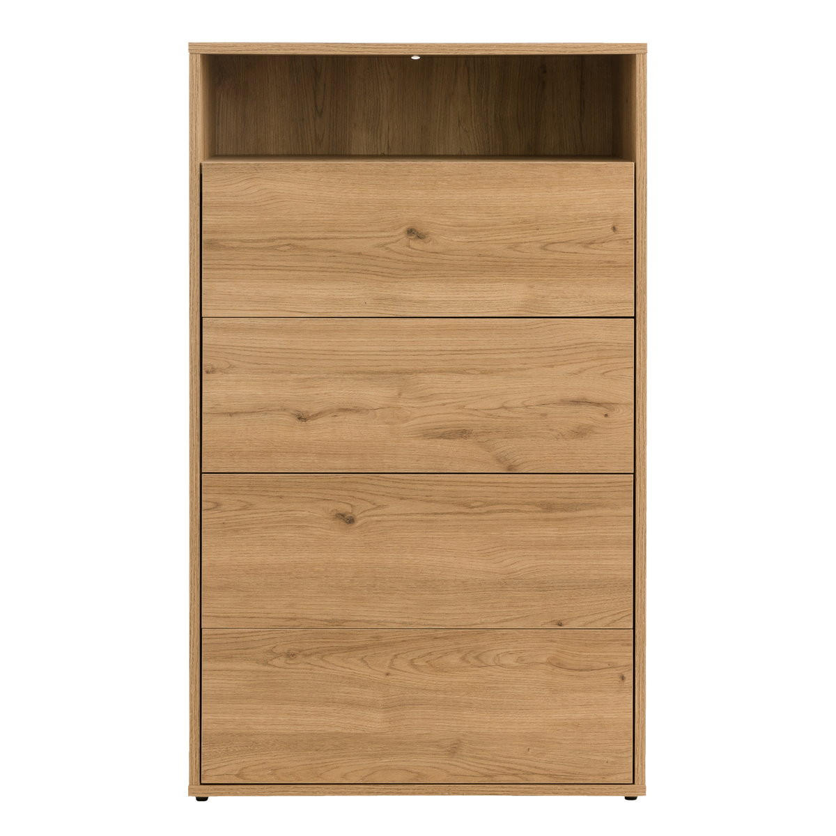 KOMMODE Hegas Natur 63.5 cm x 105.3 cm - Braun, Holzwerkstoff (63/105/40cm) - Kenay Home