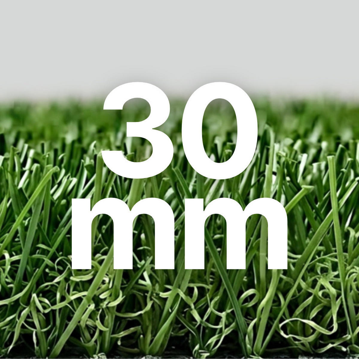 KUNSTRASEN Canyoo 30 mm – Rasenteppich für Garten & Terrasse, UV-beständig 200/200 cm - Grün, Textil (200/200cm) - Tapiso