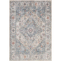 VINTAGE-TEPPICH 160/220 cm Blau - Blau, Naturmaterialien/Textil (160/220cm) - LIVABLISS