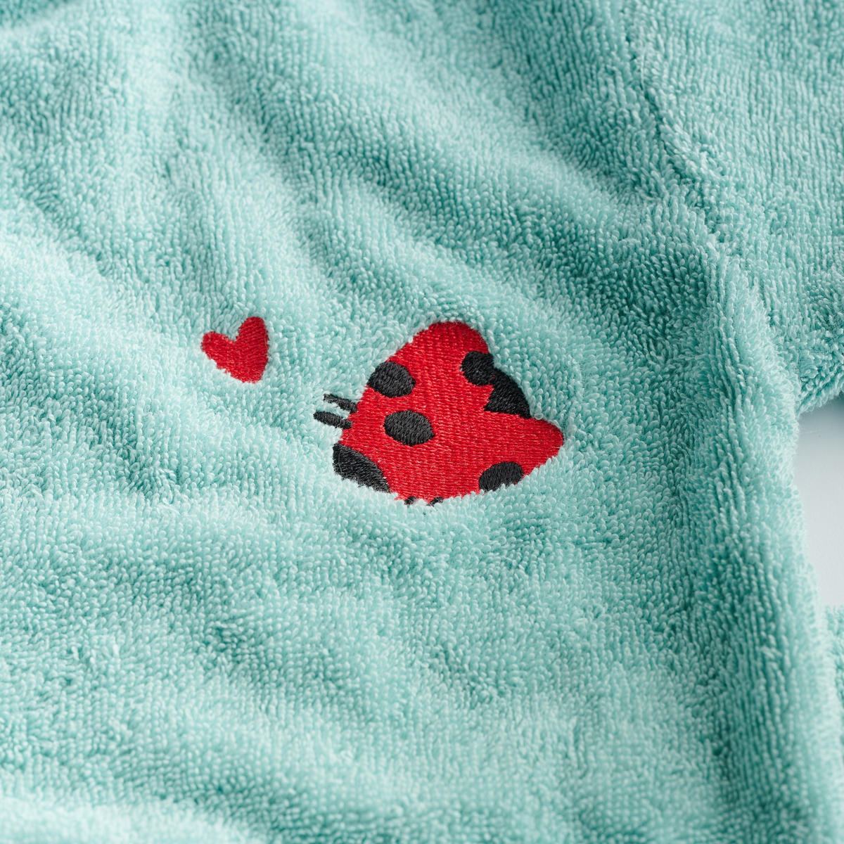 KINDERBADEMANTEL Frutillo - Türkis, Textil (Einheitsgrößenull) - home&you
