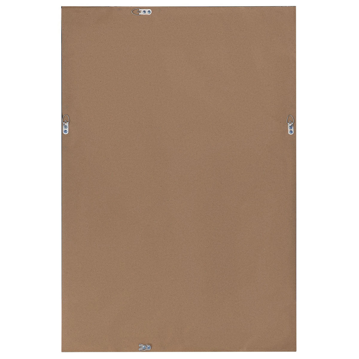 WANDSPIEGEL gold-silber rechteckig 60/90 cm Fenioux - Silberfarben/Goldfarben, Kunststoff (60/90/2cm) - Beliani