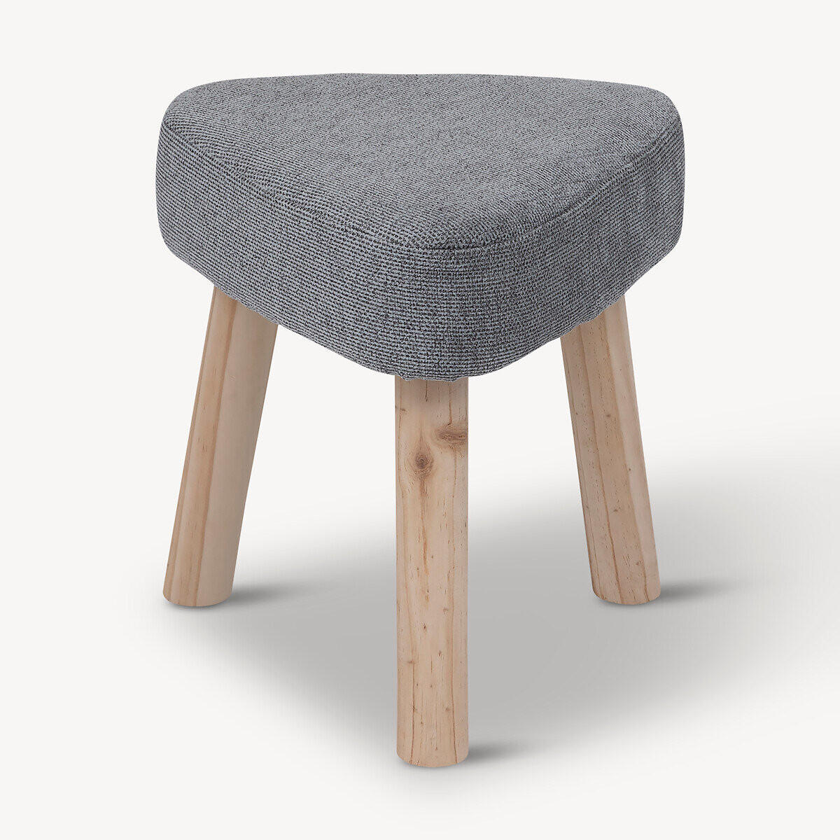 HOCKER Thena H. 36 cm - Grau, Holzwerkstoff (32/36/32cm) - Atmosphera Createur d´interieur
