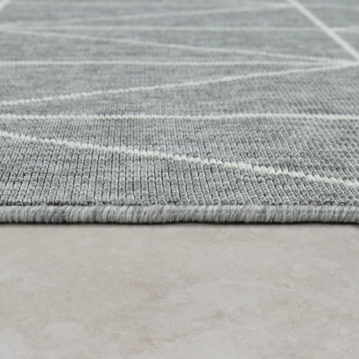 OUTDOORTEPPICH 240/340 cm Brugge 224 - Grau, Textil (240/340cm) - Paco Home