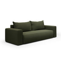 SOFA Bliss 3 Sitzplätze Tannengrün - Grün, Holz (252/72/97cm) - Petits-meubles