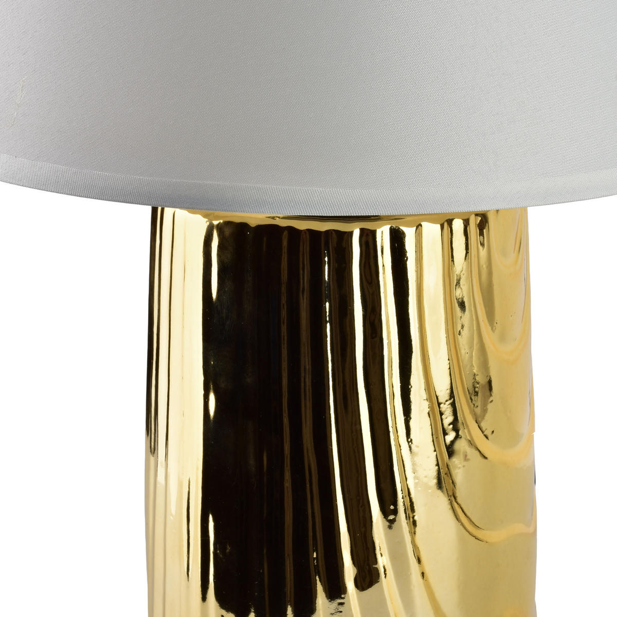 TISCHLAMPE Leti Gold 11/22.5/34.5 cm Keramik - Goldfarben, Keramik (11/22.5/34.5cm) - Mondex