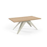 ESSTISCHE SENTO - Honigeiche/Kaschmir, Holzwerkstoff (80/140/76cm) - Meblini