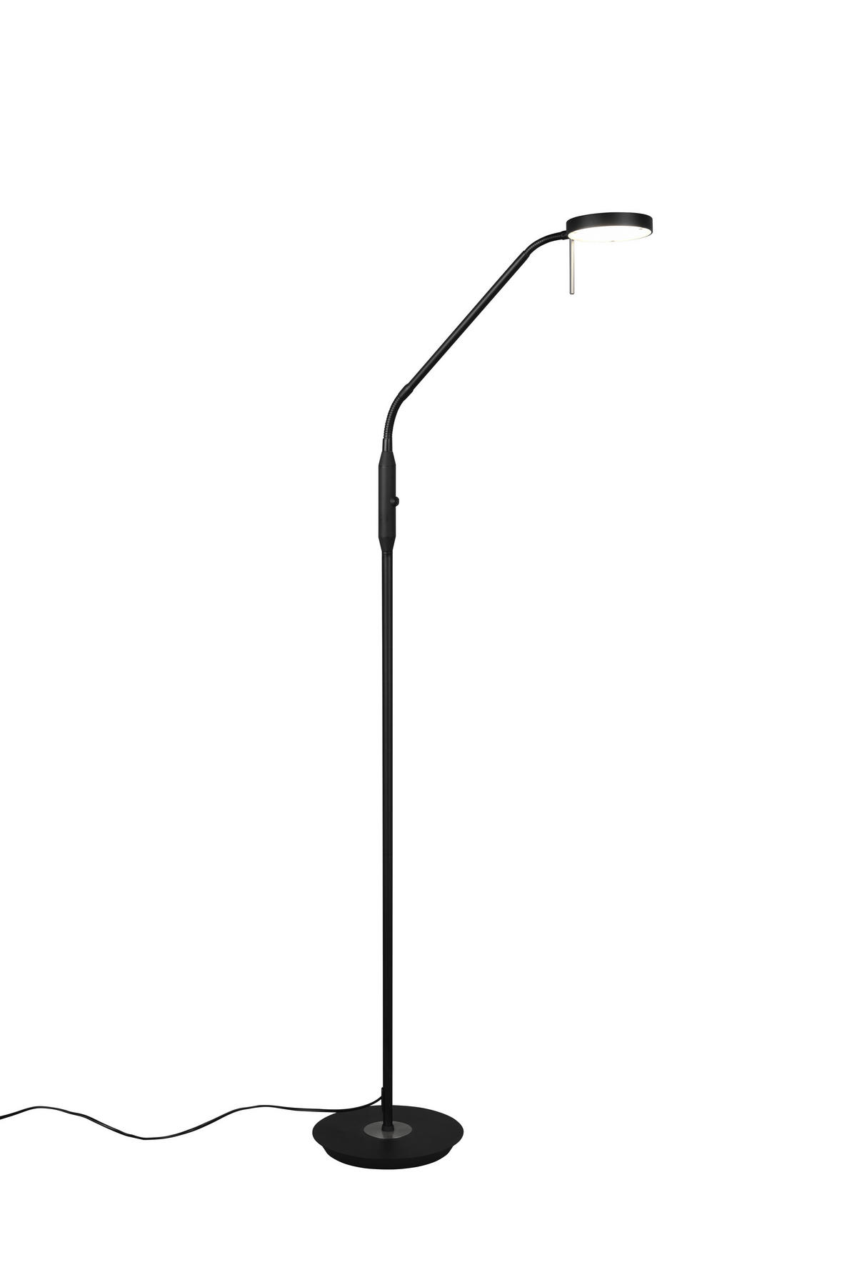STEHLAMPE MONZA - Schwarz - 0/0/145 cm - Schwarz, Metall (25/25/145cm) - Trio Leuchten