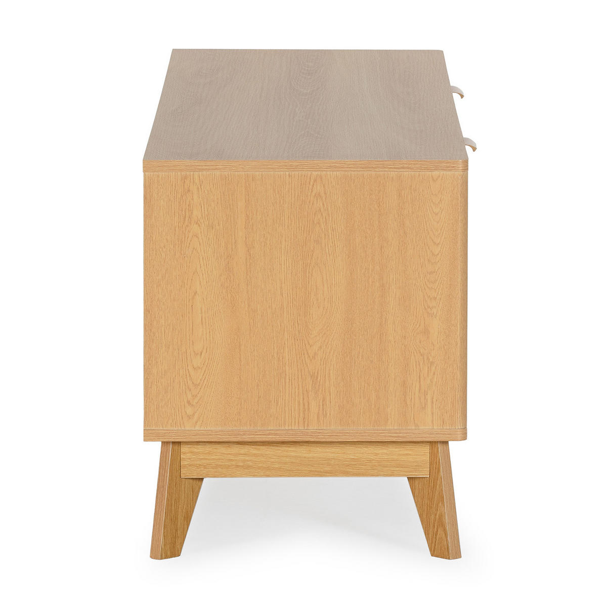 TV-ELEMENT Oporto 2 türen Eichenfarbe - Honigeiche, Holzwerkstoff (130/50/40cm) - VS Venta-stock