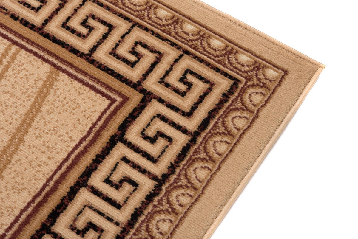 TEPPICH ATLAS Beige Hellbraun 130/190 cm - Hellbraun/Beige, Textil (130/190cm) - Tapiso