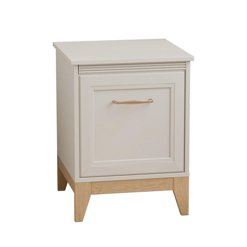 NACHTSCHRANK DIUNA 45/41/62 cm, Kaschmir - Kaschmir, Holzwerkstoff/Metall (45/62/40.5cm) - Idohome