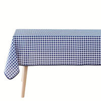 TISCHDECKE Vichy kariert 150/240 cm - Blau, Textil (150cm) - Douceur d´intérieur