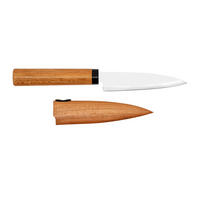 FRÜCHTEMESSER Select Utensilien, Klinge 9 cm, DG-3002 - Silberfarben, Metall (23cm) - Kai Messer