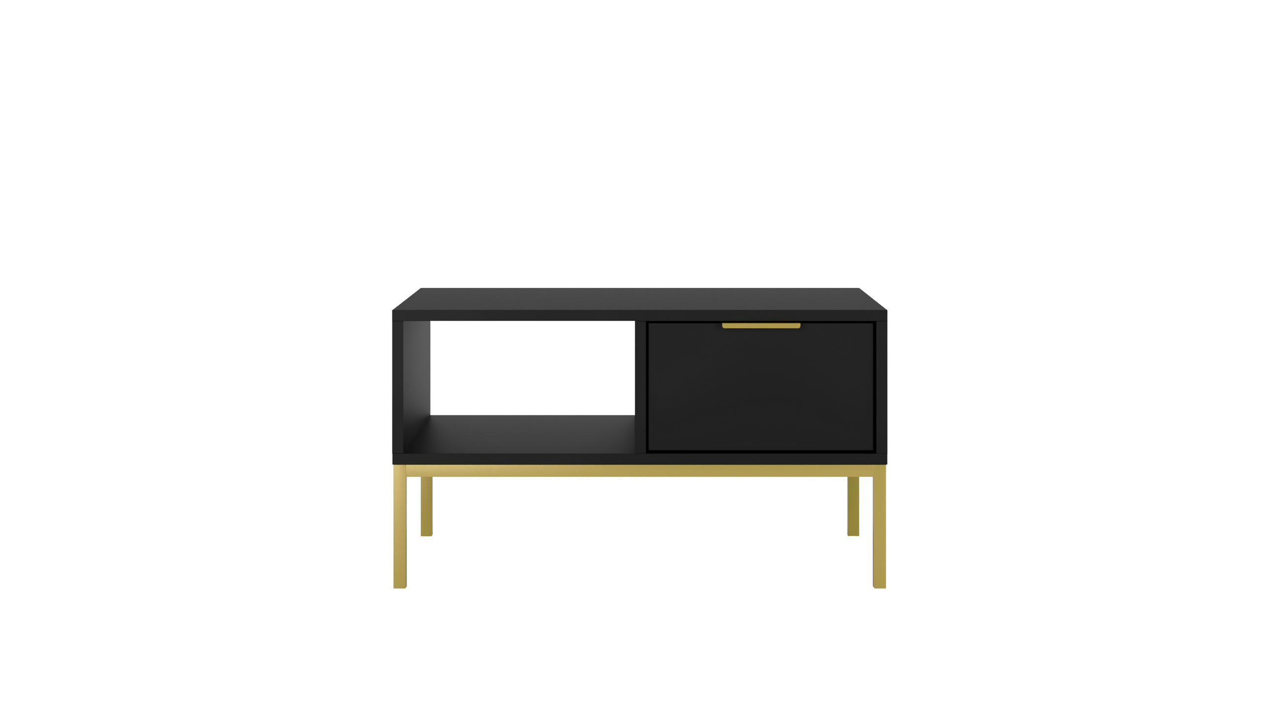 COUCHTISCH Austin 60/45,4/80 cm - Schwarz, Holzwerkstoff (80/60/45cm) - Kocot Kids