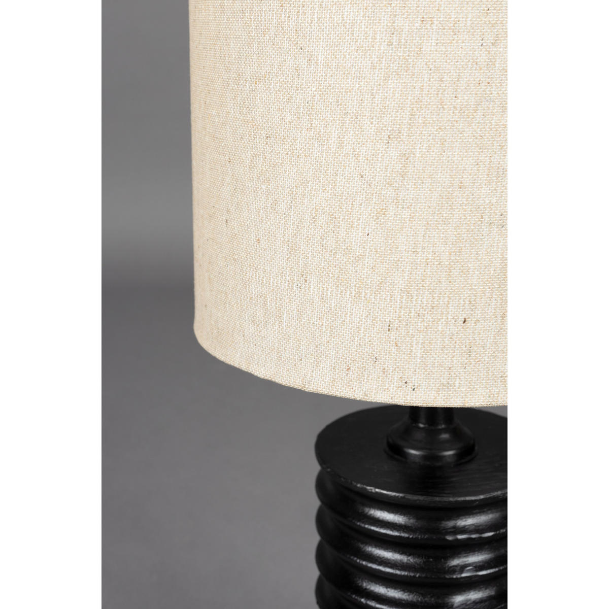 TISCHLAMPE Yalu - Schwarz, Metall (27/27/54cm) - Dutchbone
