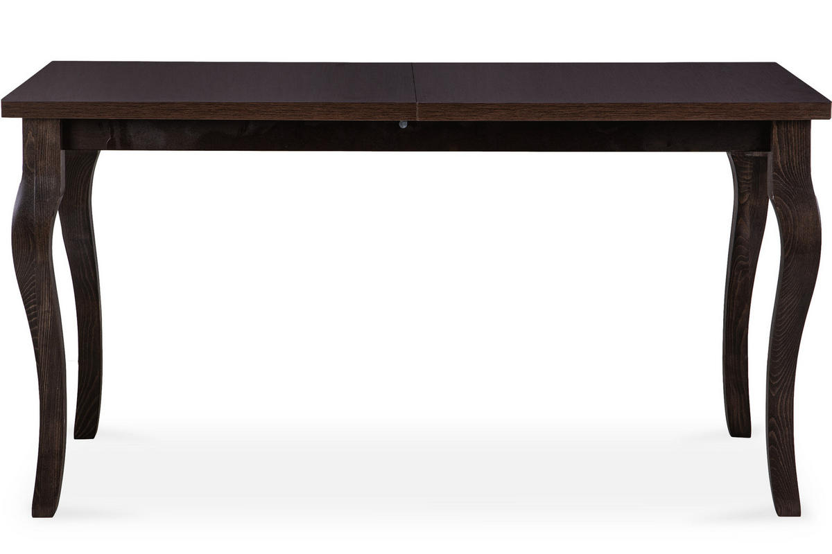 ESSTISCH CABIO ausziehbar bis 190cm, Wenge - Wengefarben, Holz (150/77/80cm) - KONSIMO®