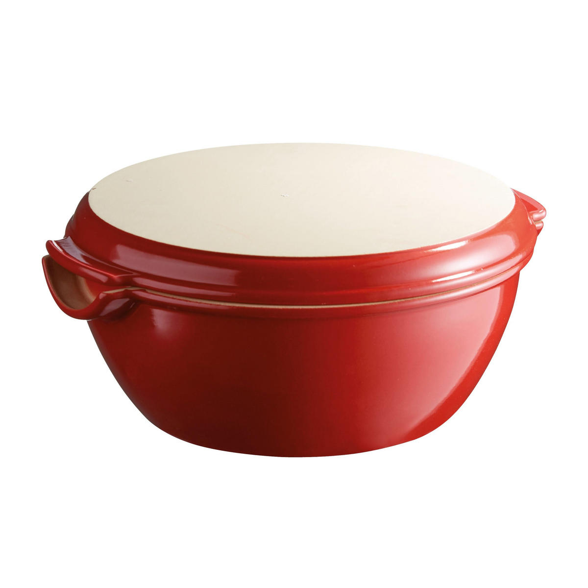 BROTBACKFORM Grand Cru - ø 32 cm / 5.2 Liter - Rot, Keramik (30/14/33cm) - Emile Henry