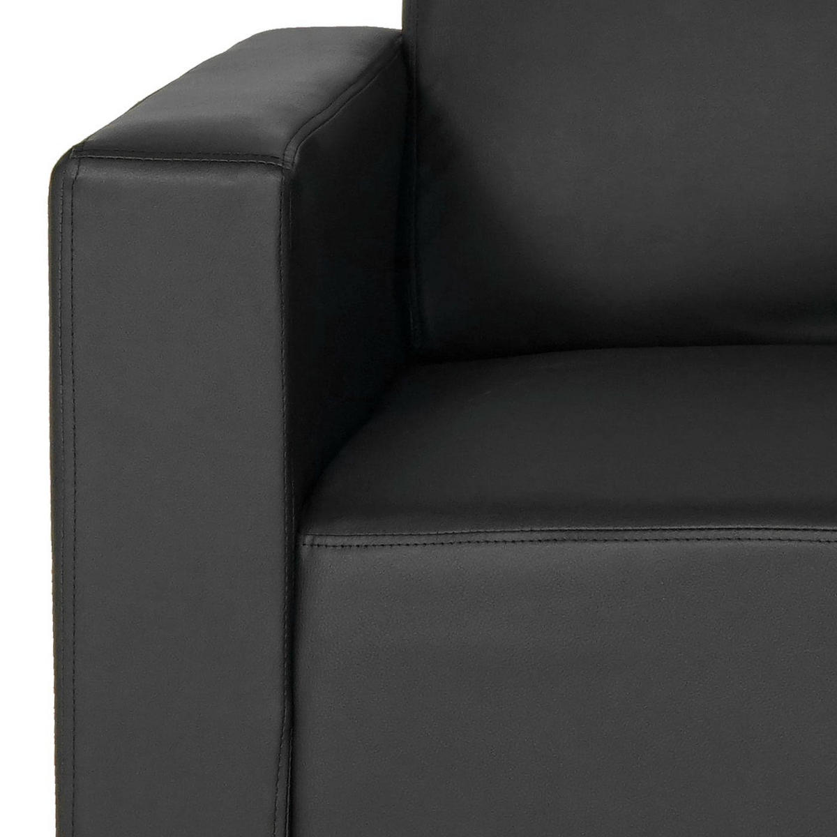 LOUNGESESSEL Schwarz - Schwarz, Textil (82/76/72cm) - MCW