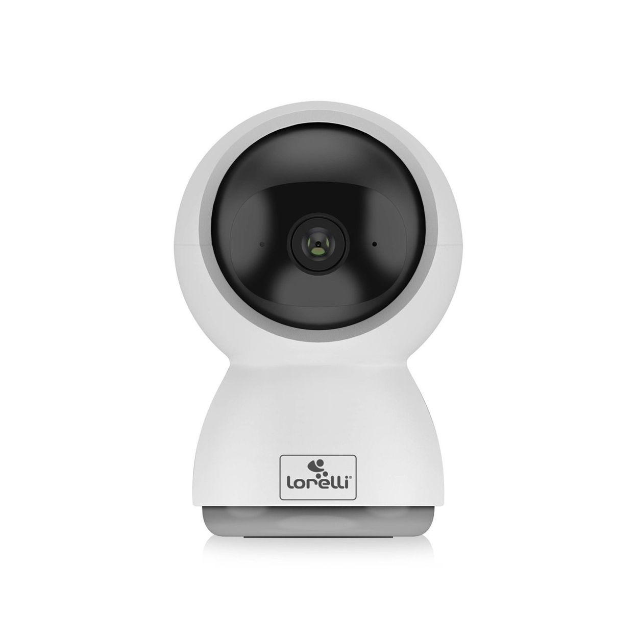 BABYPHONE Trinity Wi-Fi-Kamera weiß Bewegungserkennung, Nachtsicht bis 10 m - Weiß, Kunststoff - Lorelli