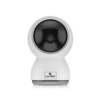 BABYPHONE Trinity Wi-Fi-Kamera weiß Bewegungserkennung, Nachtsicht bis 10 m - Weiß, Kunststoff - Lorelli