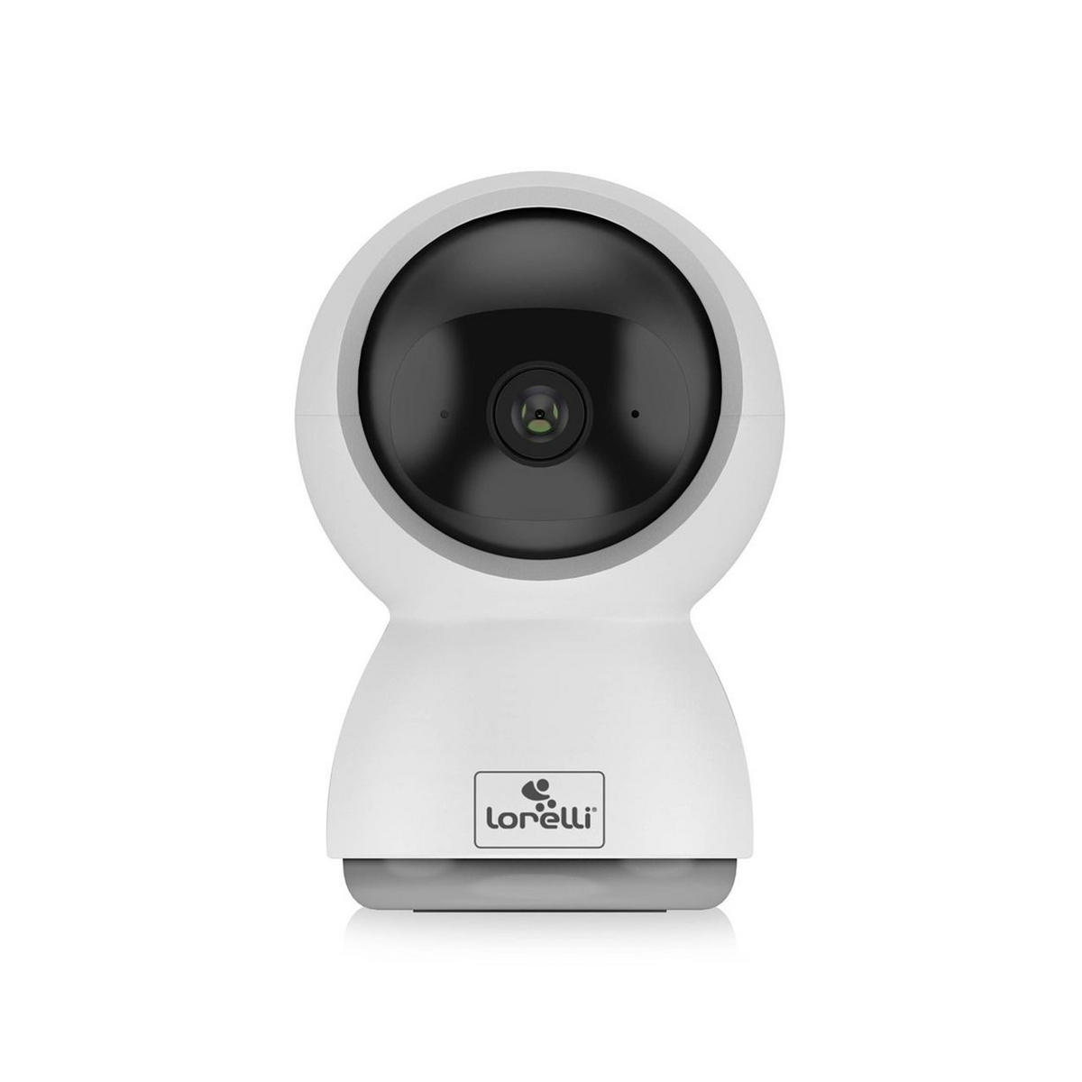 BABYPHONE Trinity Wi-Fi-Kamera weiß Bewegungserkennung, Nachtsicht bis 10 m - Weiß, Kunststoff - Lorelli