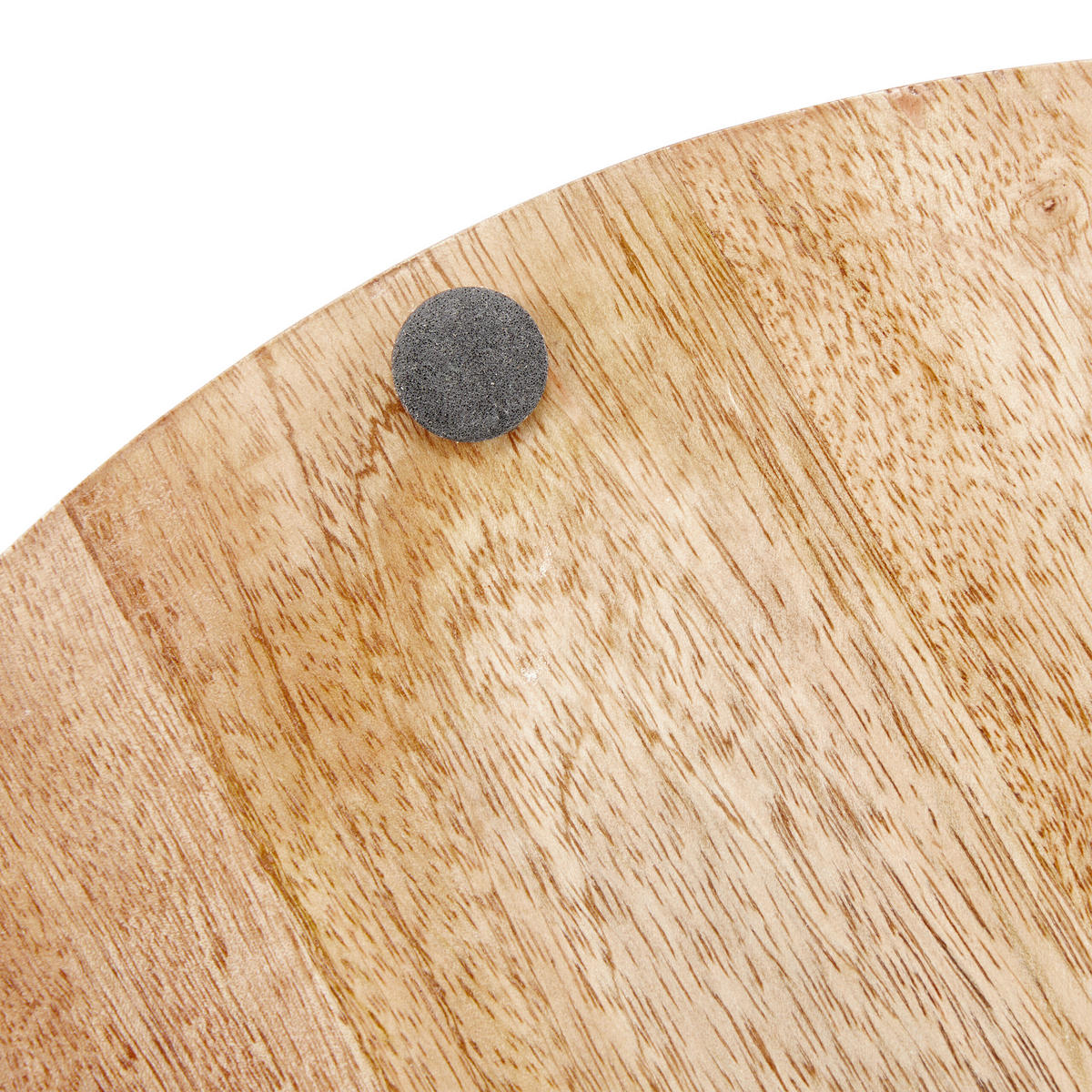 TABLETT - Hellbraun, Holz/Metall (7.5cm) - Relaxdays