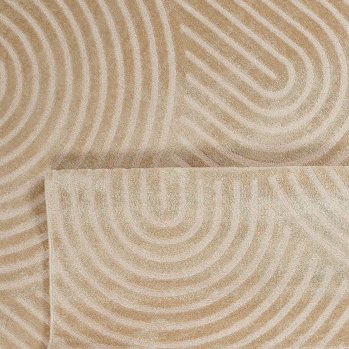 TEPPICH mit geometrischem Muster Bianca Beige 80x150 cm - Beige, Textil (80/150cm) - Nazar Rugs