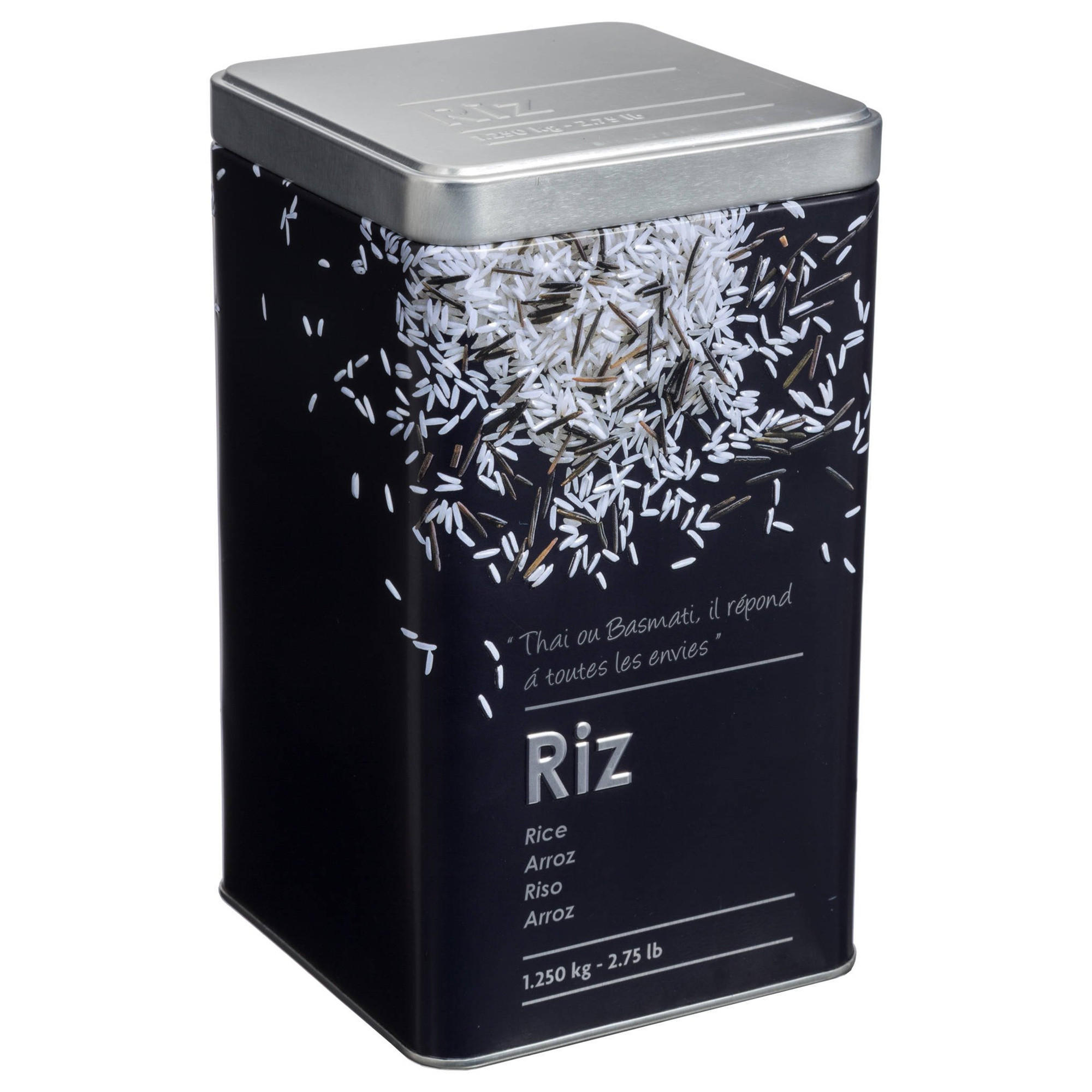 5five Simply Smart Reisdose Schwarz 10.7x18.4x10.7 cm