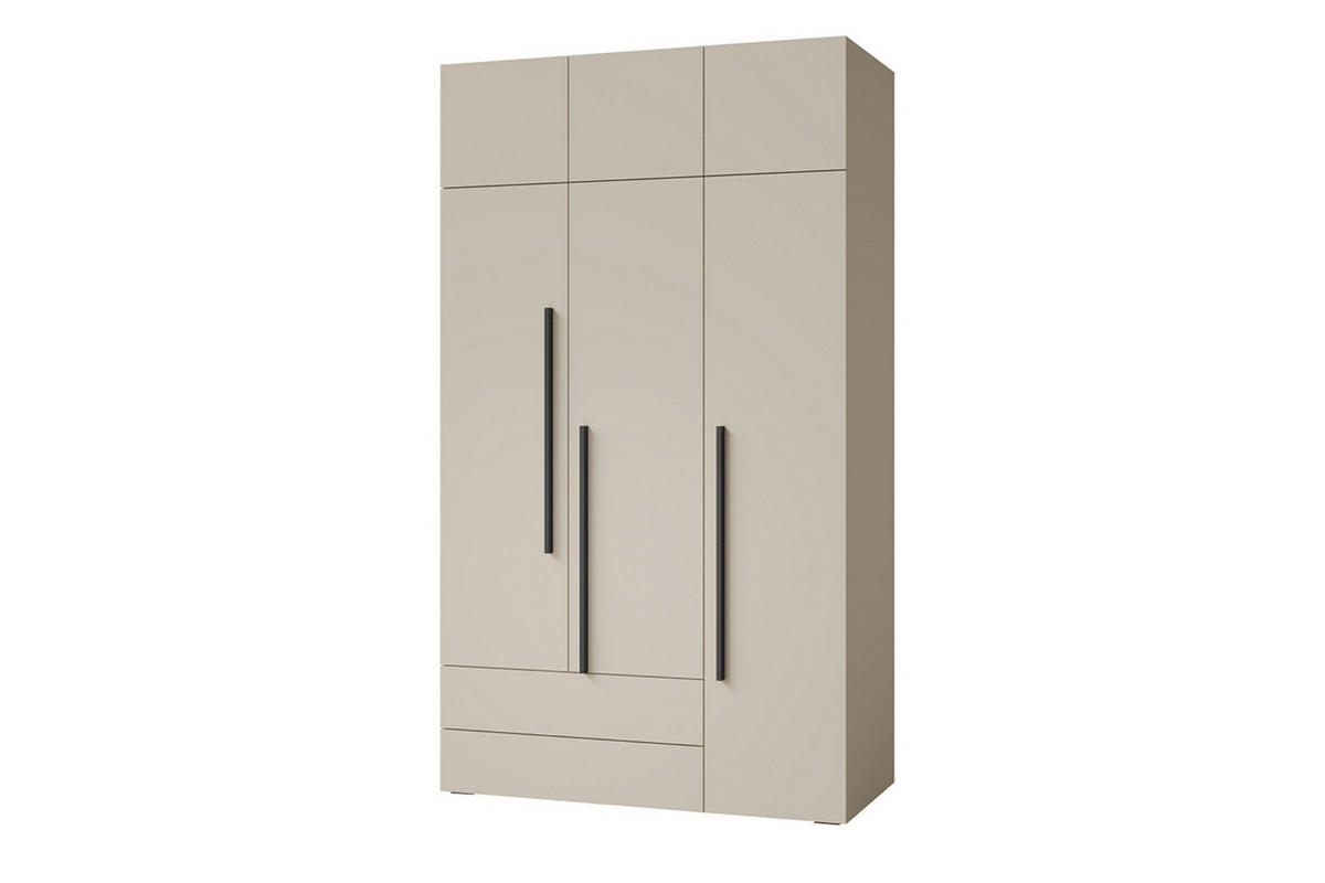 AUFSATZSCHRANK LIMA 17 135/41/60 cm in Kaschmir - Kaschmir, Holzwerkstoff (135/77/40cm) - Deine Möbel 24