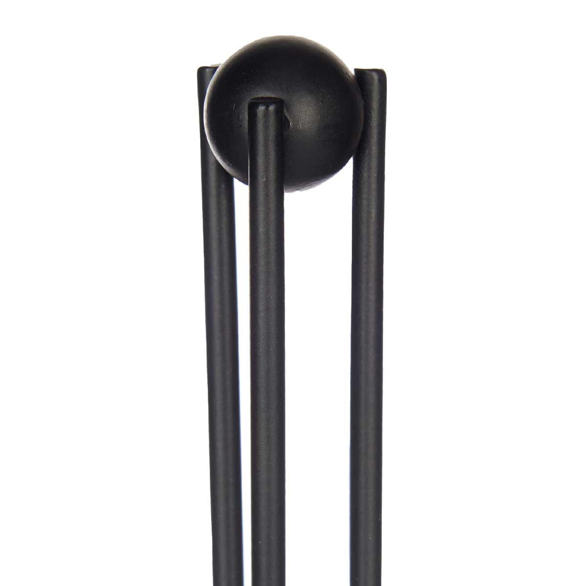 KÜCHENROLLENHALTER Metall - Schwarz, Metall (15.5/31.5/15.5cm) - Kinvara