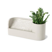 TISCHBRUNNEN Stream, Sand - Beige, Kunststoff (11/14/32cm) - Umbra