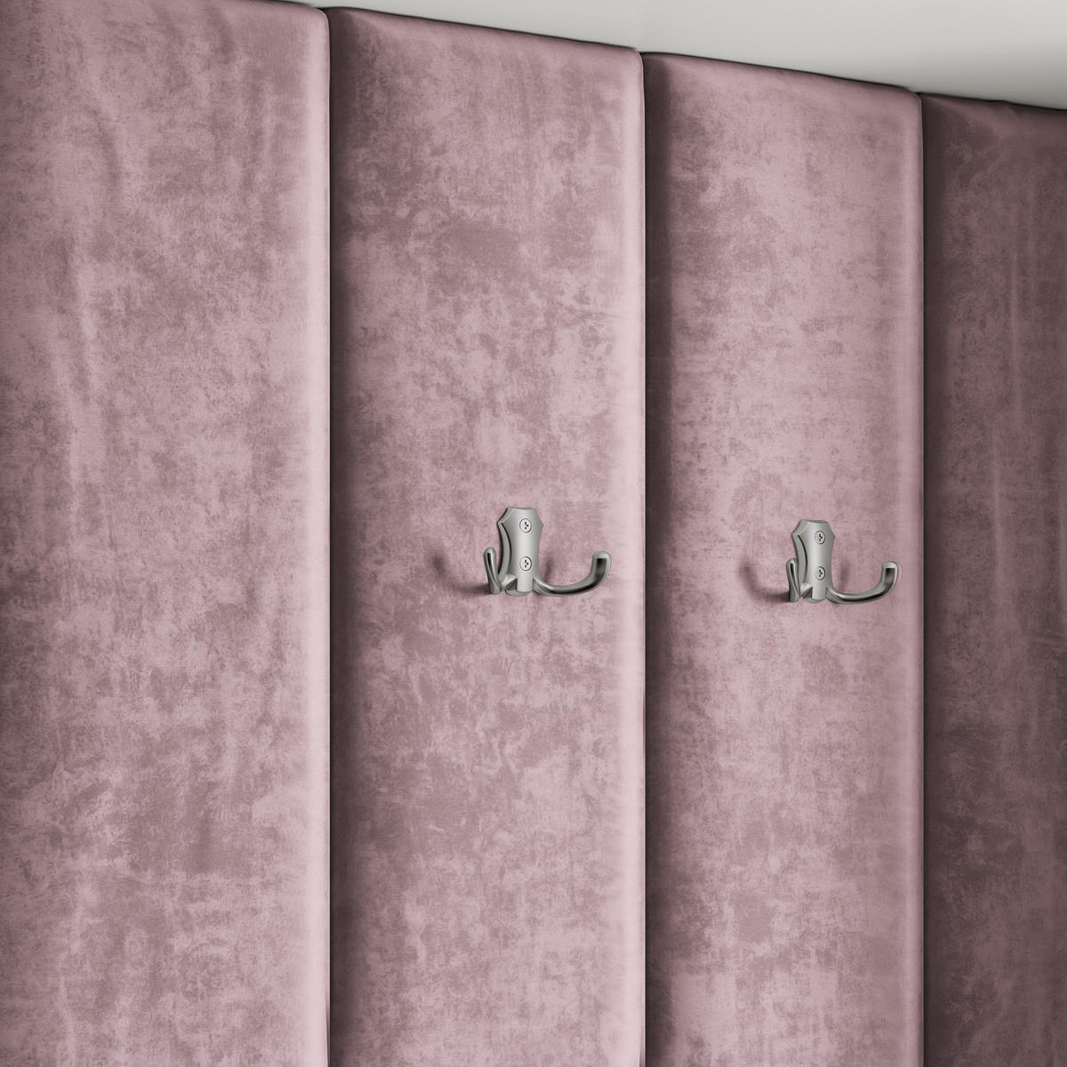 GARDEROBENSCHRANK REMA 120/240/60 cm Modern Garderobe-Set Eiche Lefkas - Eichefarben/Lila, Holzwerkstoff (120/240/60cm) - MASSENO