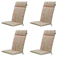 GARTENSTUHLKISSEN Joah 120/50 cm 4er-Set - Rot, Textil (50/8/120cm) - Madison