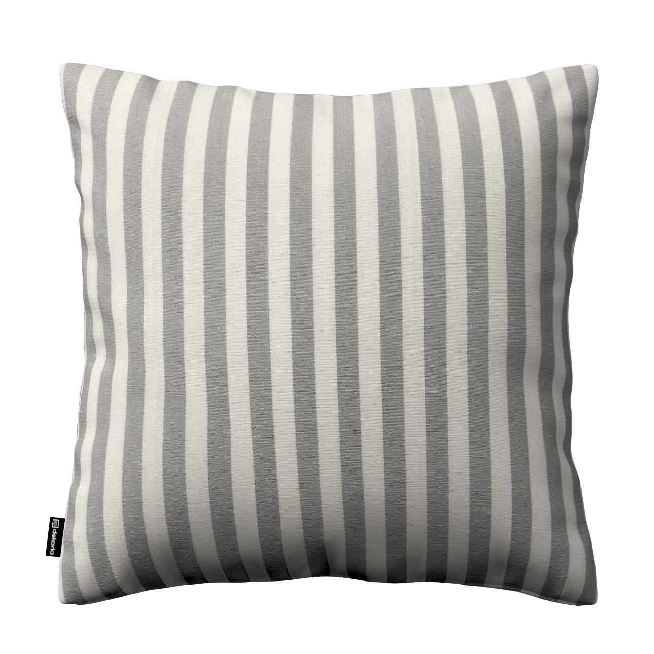 KISSENHÜLLE Quadro grau, 43x43 cm - Grau, Textil (43/43cm) - Dekoria
