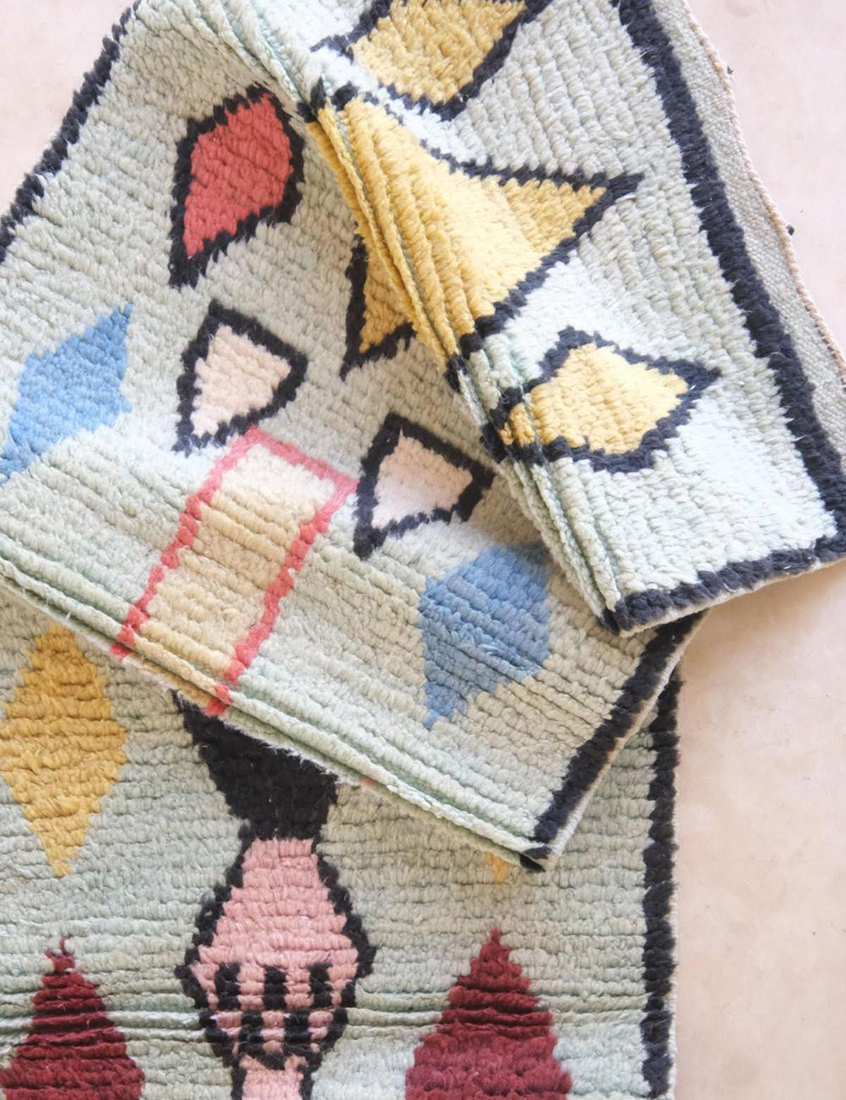 BERBERTEPPICH aus reiner Wolle 64x 335 cm - Multicolor, Naturmaterialien (64/335cm) - AFK Living