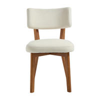 ESSZIMMERSTUHL 2er-Set, Leinen/Massivholz, Beige - Beige, Holz (47/77/54.5cm)