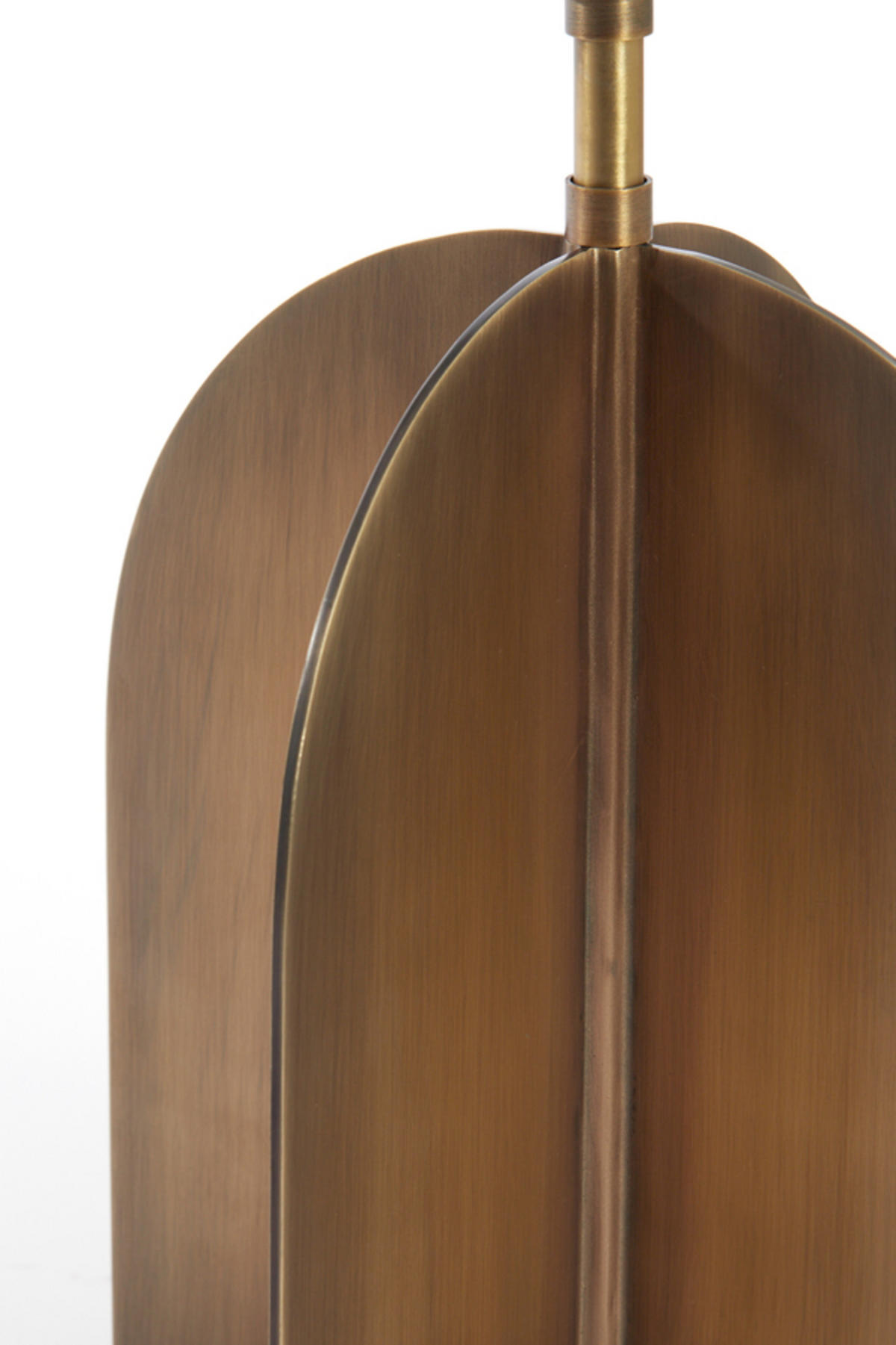 LAMPENFUSS Molago Bronze 21/21/40 cm - Bronzefarben, Metall (21/21/40cm) - Light & Living