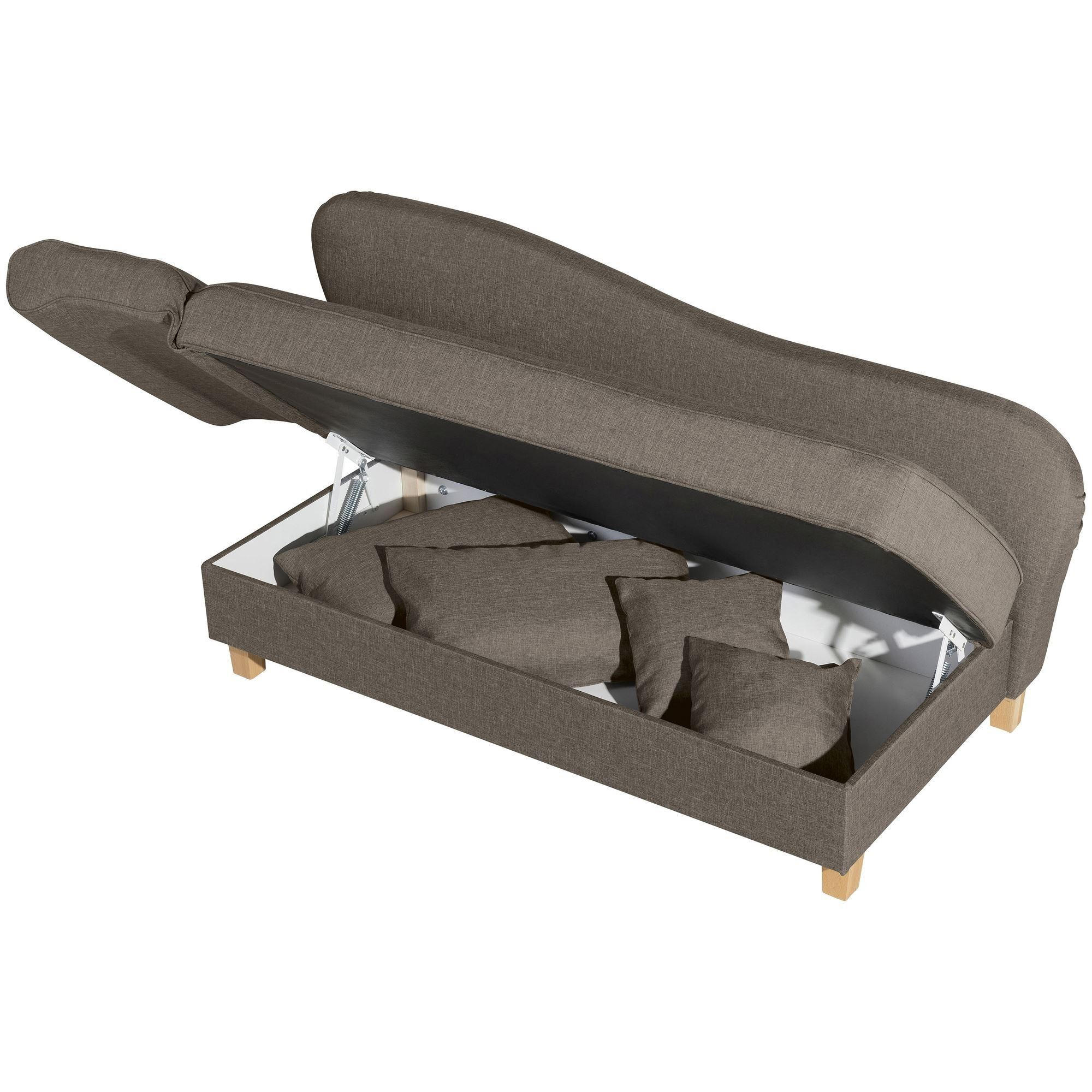58aufmkessel Recamiere Gelb 190x82x88 cm