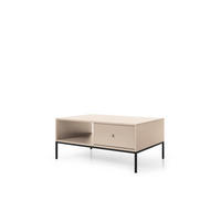 COUCHTISCH MONO Beige 104x68x46 cm - Beige, Holzwerkstoff (68/104/46cm) - FURNLUX