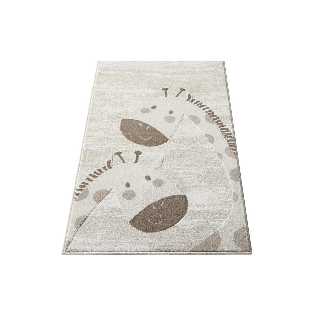 KINDERTEPPICH Mara 719 Creme 80x150 cm - Beige/Creme, Textil (80/150cm) - carpet city