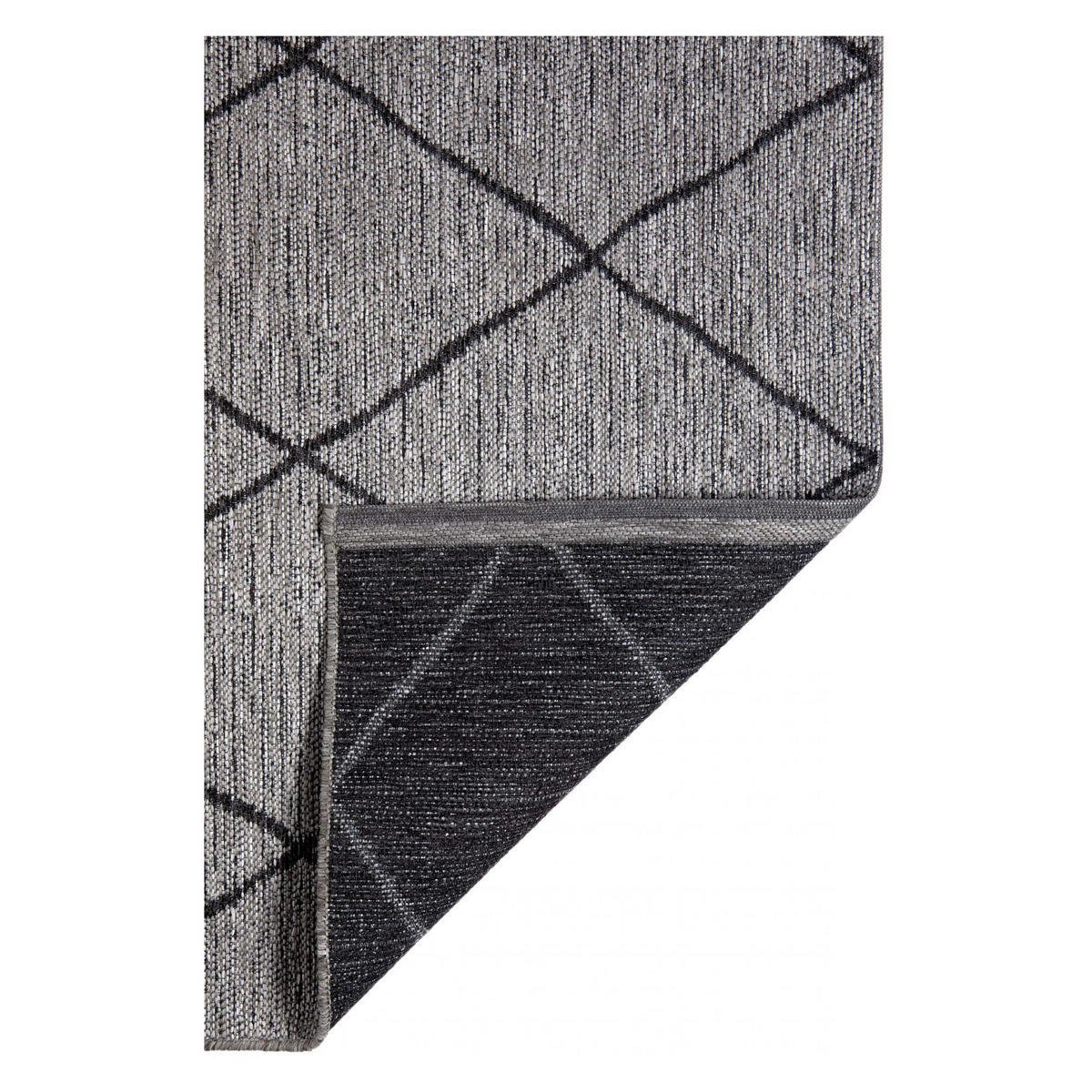 OUTDOOR-TEPPICH Allan perlweiß 200 x 290 x 1 cm - Hellgrau, Textil (200/290cm) - Vivaraise