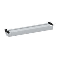 KABELKANAL Horizontaler Kabelkanal Flex-small / Ohne Zubehör Weißaluminium 880mm - Silberfarben, Metall (16/88/10cm) - ASSMANN