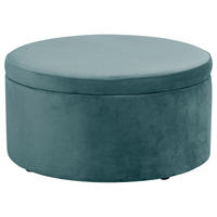 KINDERHOCKER Katyushka Samtvelours azur - Aubergine, Kunststoff (60/32/60cm) - 58aufmkessel