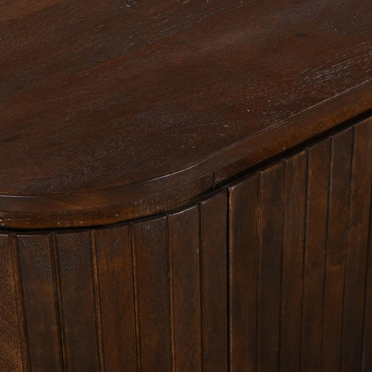 TV-SCHRANK aus Mangoholz 170x45x57cm, dunkelbraun - Dunkelbraun, Holz (170/57/45cm) - Giga Meubel