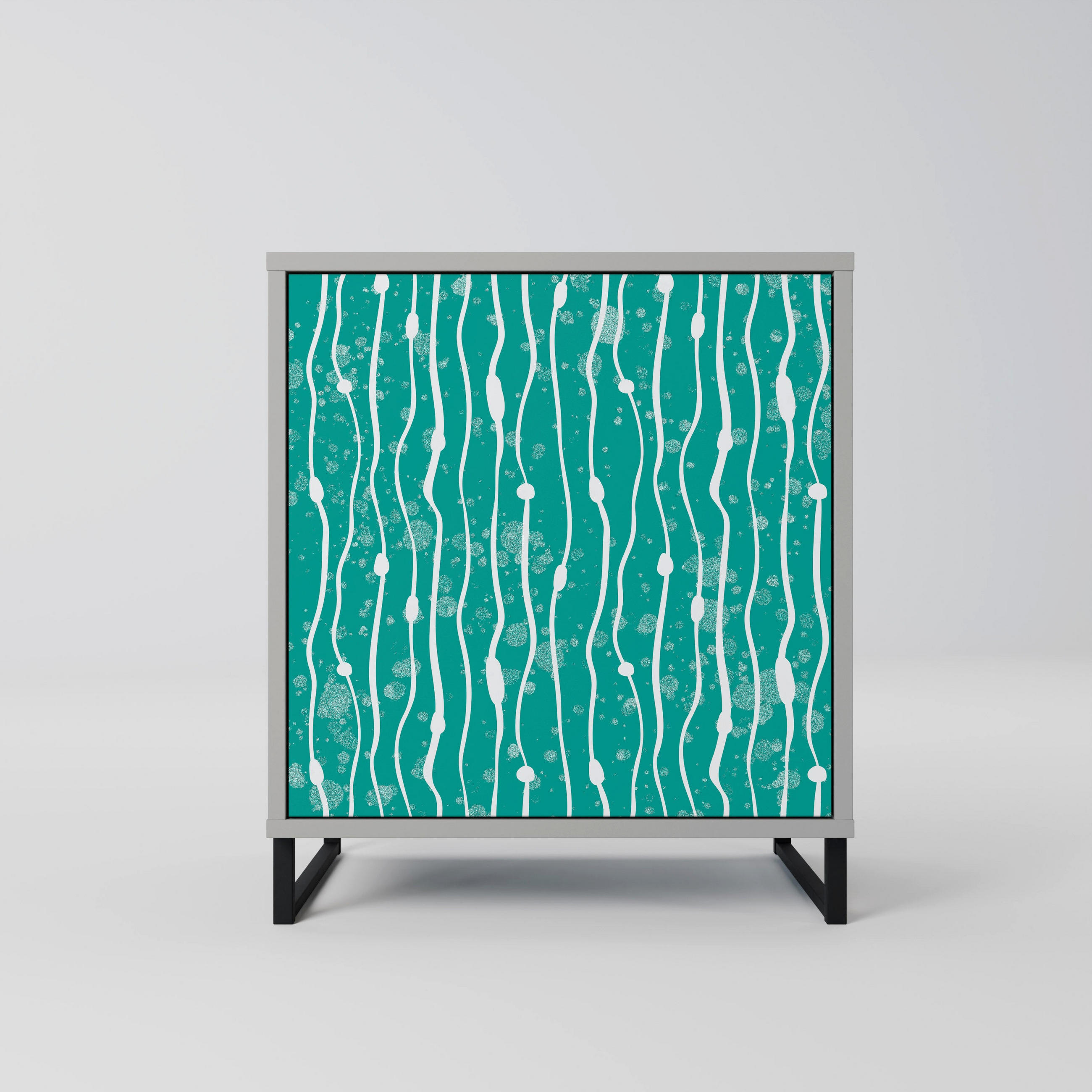 SpaceRebels Sideboard Grau 57.5x67.5x42 cm