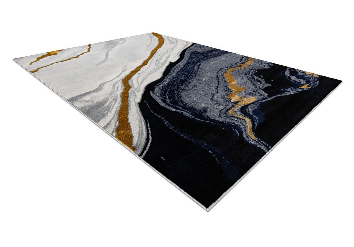 TEPPICH Emerald 120/170 cm - Blau, Textil (120/170cm) - rugsX