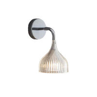 WANDSTRAHLER Dreifarbiges Licht 13.5/13.5/24 cm - Weiß, Metall (13.5/24/13.5cm) - Authentics