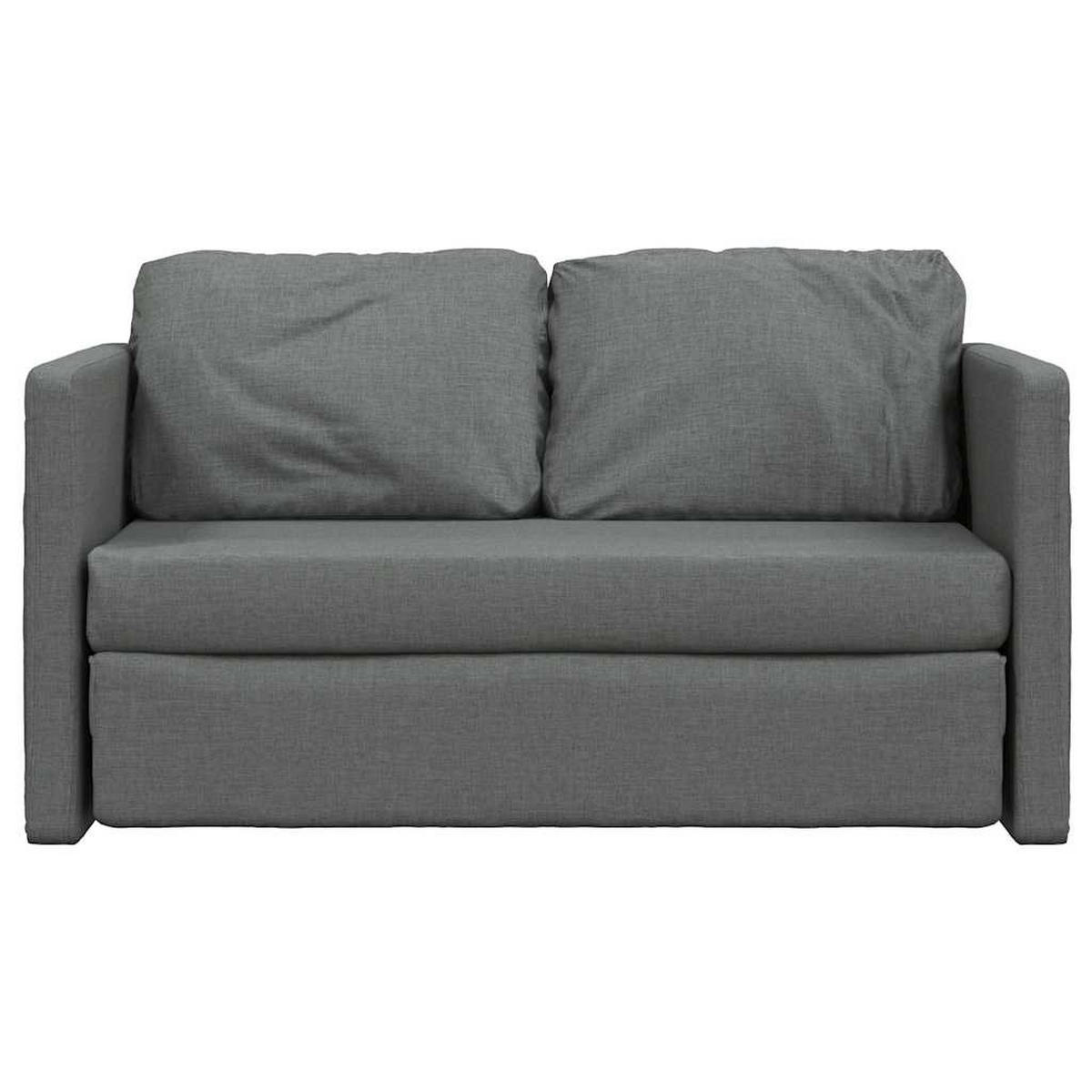 SCHLAFSOFA Anderson - Dunkelgrau, Textil (112/60/55cm) - Nettlife