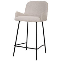 BARHOCKER Leander Beige 57/51/93.5cm - Beige, Textil (51/93.5/57cm) - PTMD Collection