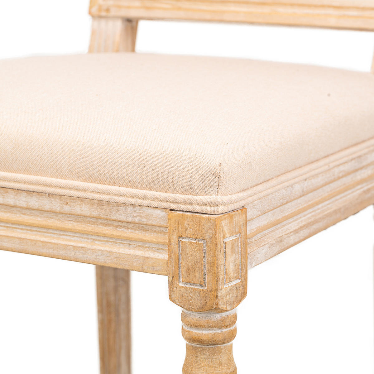 STUHL 2er-Set Holz Beige - Beige, Holz (50/98/59cm) - Nordlys