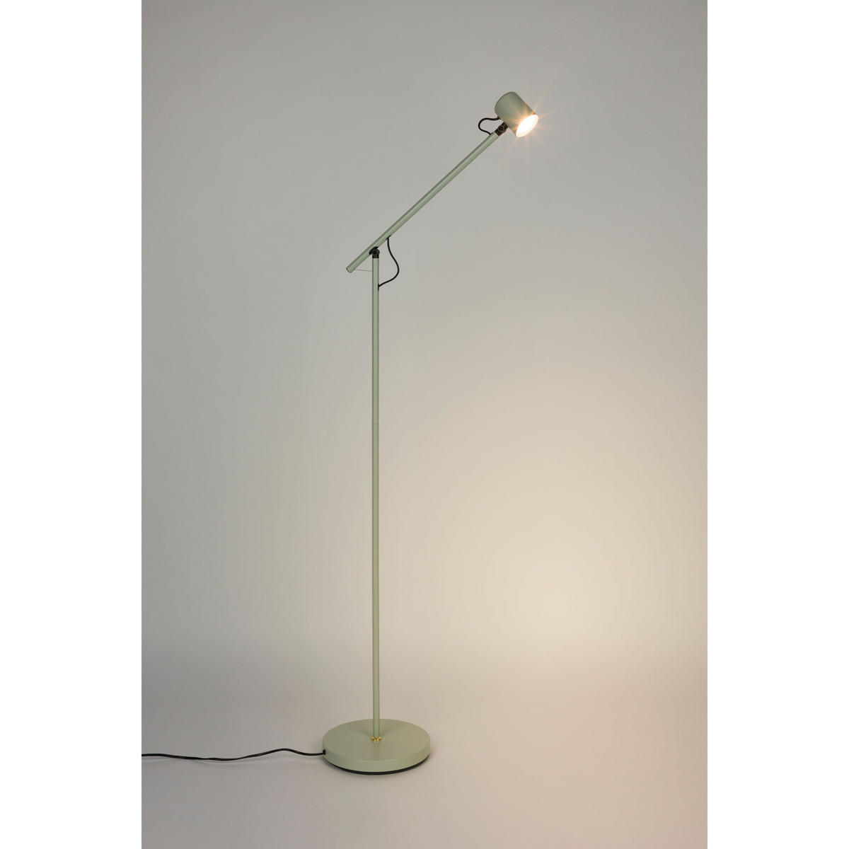 STEHLAMPE Aero Grün - Grün, Metall (57.5/25/120cm) - Housecraft Living
